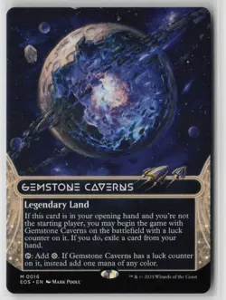 Gemstone Caverns (0016) (Borderless) 16 Edge of Eternities: Stellar Sights NM - Image 1