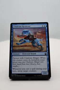 1x Chakram Retriever NM Battlebond (BBD) MTG Magic the Gathering - Image 1