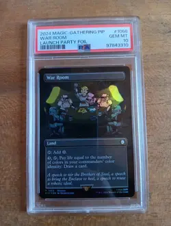 2024 MTG FALLOUT LAUNCH PARTY FOIL #1068 WAR ROOM PSA 10 - Image 5