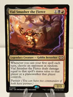 Vial Smasher the Fierce 239 M Commander: Duskmourn: House of Horror NM MTG - Image 1