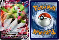 POKEMON CARD - GARDEVOIR VMAX 017/073 CHAMPION'S PATH VMAX RARE HOLO NEAR MINT - Image 3