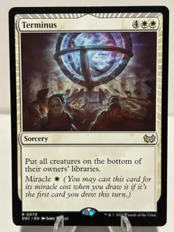 Terminus 70 R Commander: Duskmourn: House of Horror NM MTG - Image 1