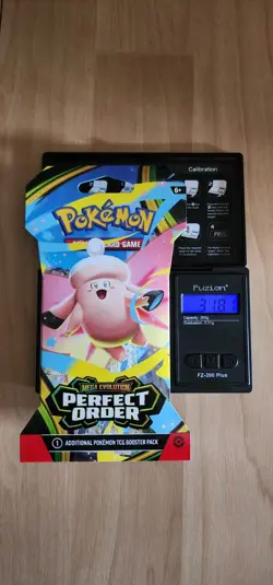 🔥 31.81g Pokemon Perfect Order Sleeved Booster Pack Factory Sealed - Image 1