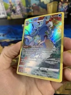 Pokemon Card Astral Radiance SWSH10 Kingdra Full Art Rare TG03/TG30 - Creased - Image 5