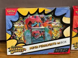 Pokemon TCG Ascended Heroes Mega Feraligatr Ex Box - Brand New & Sealed - Image 2