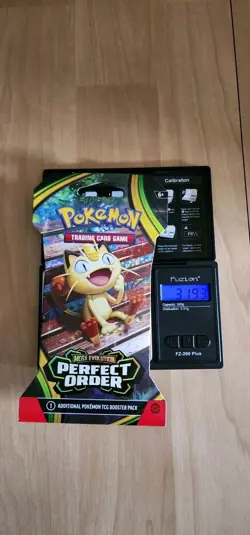 🔥 31.93g Pokemon Perfect Order Sleeved Booster Pack Factory Sealed - Image 1