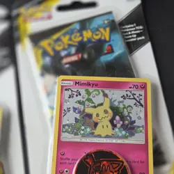 Pokemon TEAM UP Blister Packs Checklane Pikachu &Mimikyu SM162 &3 promo-LOT OF 2 - Image 4