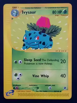 Pokemon Ivysaur Expedition Base Set [Lightly Played+] e-Reader 82/165 - Image 1