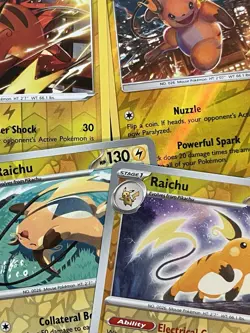 Raichu Lot - Reverse Holo - Near Mint - Pokemon TCG - Image 1