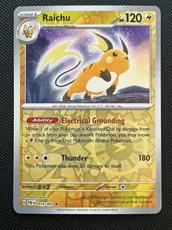 Raichu Lot - Reverse Holo - Near Mint - Pokemon TCG - Image 3