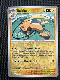 Raichu Lot - Reverse Holo - Near Mint - Pokemon TCG - Image 4