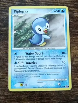 Piplup 16/17 Non Holo Pokemon POP Series 9 Promo LP- - Image 1