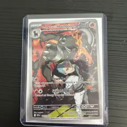 Pokemon TCG Team Rocket's Houndoom Illustration Rare Destined Rivals 191/182 - Image 1