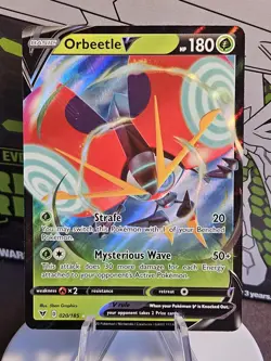 Pokemon TCG, Orbeetle V - 020/185 Vivid Voltage Ultra Rare - NM - Image 1
