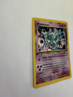 2001 Pokemon Neo Revelation 1st Edition Misdreavus Holo #11/64 - Image 4