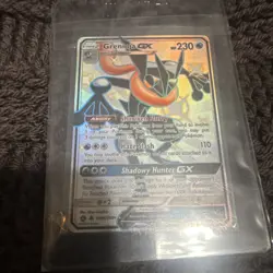 2019 Pokemon Sun & Moon Hidden Fates Greninja GX Rare #SV56/SV94 - Image 1