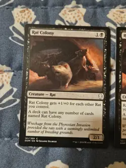 Rat Colony x2 - Dominaria MTG - Image 2