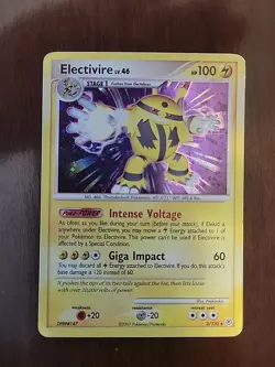 Electivire 3/130 Holo Rare Diamond & Pearl Pokemon HP/DMG - Image 1