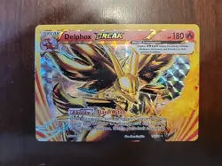 Delphox BREAK 14/124 XY Fates Collide Pokemon LP/MP - Image 1