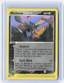 Murkrow 47/100 Uncommon Sandstorm Pokemon Near Mint - Image 1