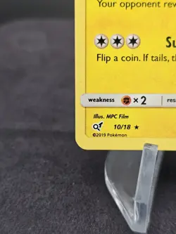Detective Pikachu Holo 10/18 2019 Pokemon TCG - Image 5
