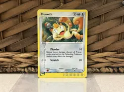 Pokemon Meowth #013 E-reader Black Star Promo Vintage Nintendo TCG VLP Great - Image 1