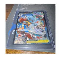 Mega Lucario EX Full Art Special Illustration Rare 179/132 Holo 340 HP Pokemon - Image 1