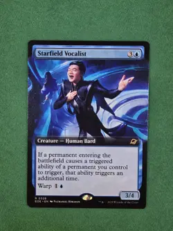 MTG Starfield Vocalist (Extended Art) Regular Edge Of Eternities (EOE) - Image 5
