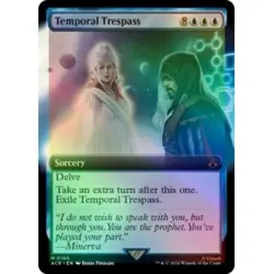 Foil Temporal Trespass (extended Art) MTG Universes Beyond: Assassin's Creed - Image 1