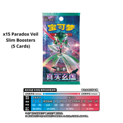 Pokemon PTCG Chinese Mystic&Void Iron Hands Exclusive Slim Box Sealed 009 - Image 2