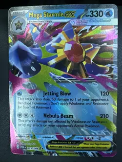 Pokemon TCG Perfect Order Mega Starmie Special SIR 118/088 And 021/088 - Image 4