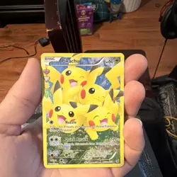 Pokemon Pikachu Full Art RC29/RC32 Generations Radiant Collection Holo 60 HP - Image 1