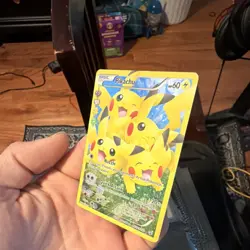 Pokemon Pikachu Full Art RC29/RC32 Generations Radiant Collection Holo 60 HP - Image 3