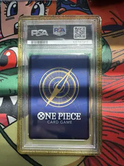 PSA 10 One Piece TCG Japanese Trafalgar Law OP10-119 Alternate Art Manga - Image 2
