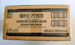 One Piece OP-15 Adventure on Kami's Island 12 BOX BOOSTER CASE Sealed IN HAND - Image 1