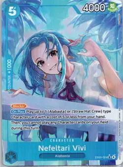 Nefeltari Vivi (024) (Alternate Art) SR Extra Booster: One Piece Heroines Editio - Image 1