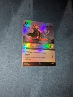 Disney Lorcana Robin Hood Capable Fighter 220/204 EN 9 EPIC FOIL NM - Image 1