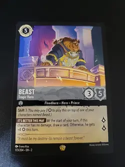 Lorcana - Rise of the Floodborn - Beast - Tragic Hero 173/204 EN 2 - Image 1