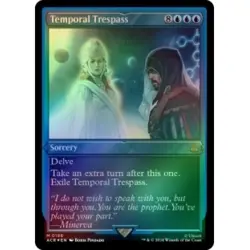 TEMPORAL TRESPASS (FOIL-ETCHED) Universes Beyond: Assassin's Creed Magic MTG - Image 1