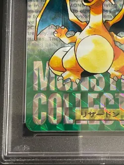 [PSA 5] 1996 Bandai Carddass Vending #6 Charizard Prism Japanese Pokemon F/S - Image 4