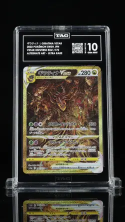 TAG 10 GEM MINT JAPANESE POKEMON 2022 GIRATINA VSTAR 261/172 V. UNIVERSE S12a - Image 1