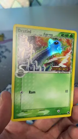 Dratini Delta Species 46/101 Dragon Frontiers Reverse Holo Stamp Pokemon #46 NM+ - Image 2