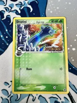 Dratini Delta Species 46/101 Dragon Frontiers Reverse Holo Stamp Pokemon #46 NM+ - Image 4