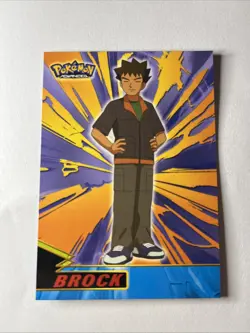 Brock Pokemon Topps Advanced Card NM - Image 1