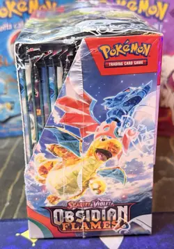 Pokemon TCG Obsidian Flames Booster Box - Factory Sealed - Image 3