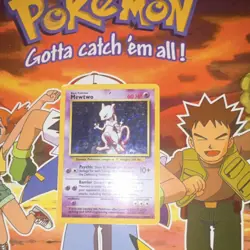 Pokemon TCG Mewtwo 10/102 Base Set Holo Unlimited 1999 English 60 HP - Image 2