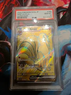 PSA 10 Gem Mint Ninetales Ex Super Rare 2023 Pokemon SV2a Japanese 151 #188 - Image 1