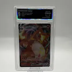 Pokemon TCG Charizard VMAX Full Art Holo Ultra Rare Darkness Ablaze 020/189 - Image 1