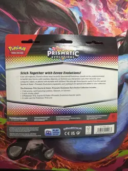 ⭐ Pokemon Prismatic Evolutions ⭐ Tech Sticker Collection Sealed 💚 Leafeon - Image 2