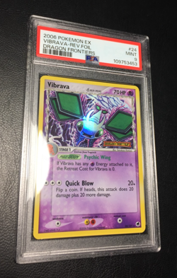 2006 Vibrava Reverse Holo | EX Dragon Frontier | PSA 9 Mint | englisch | Pokemon - Image 3